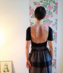 Camille - Jupe midi taille haute vintage Yves Saint Laurent