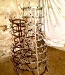 Grand porte bouteilles vintage