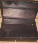 PETIT COFFRE EN BOIS RUSTIQUE 45cm  SUR 20 ENVIRON 