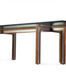 Table de salon en verre