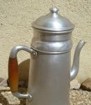 cafetière ancienne en alu ,vintage