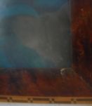 Cadre en loupe d'Orme et marqueterie Années 40 
