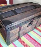 Ancienne malle rénovée