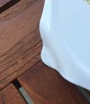 Dessous de plat en tôle émaillée vintage