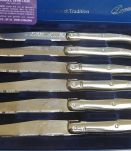 coffret  6 couteaux de table  Laguiole