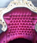 fauteuil majestique matlasse
