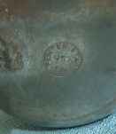 lampe  a petrole  étain 