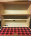 Secrétaire bureau vintage scandinave pieds compas