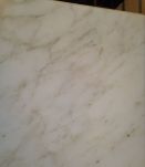 Table chevet bois/marbre