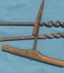 Tarière de charpentier, outil  vintage