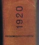 Guide rouge Michelin France 1920