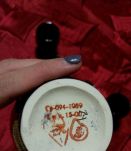 Set pichet + tasses en porcelaine U.R.S.S. 1989 neuf