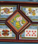 jeu de nain jaune en  bois ancien