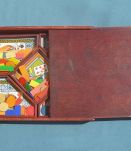 jeu de nain jaune en  bois ancien