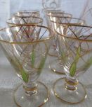 service à liqueur en cristal années 60/70