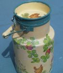 pot a lait en alu Tournus ,ancien peint 