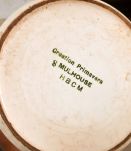 Carafe vintage à fleurs