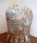 Paire de Fauteuil crapaud fleuri