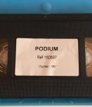 VHS film "Podium" avec Benoît Poelvoorde