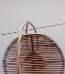 Corbeille vintage en rotin