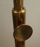 grande lampe champignon laiton de allemand Florian Schulz, 1