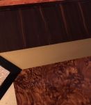 Plateau art déco marqueterie