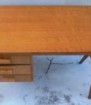 Bureau vintage pieds compas