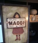 Panneau publicitaire Maggi