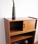 Meuble rangement bibliothèque vintage 50's style P. Guariche