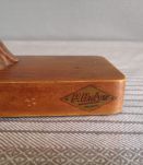 paire de serre-livres oiseaux en bois sculpté signés P. Bely