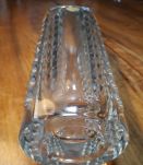 VASE EN CRISTAL DE BOHEME 1960/70  style modern