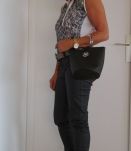 Sac cuir bijoux créateur