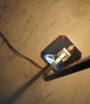 Lampe de bureau vintage en métal, style atelier / industriel