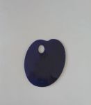 Dessous de plat Palette de peintre en faïence Art Nouveau