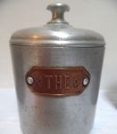 Trio de boite en alu vintage