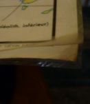 Ancienne carte scolaire rare