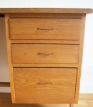 Bureau vintage 1960's pieds compas