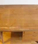 Bureau vintage 1960's pieds compas