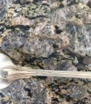 6 petites cuillères métal argenté anciennes