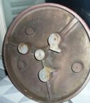 Plaque frontale locomotive vapeur 1950