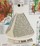 Carte géographie ancienne Paris La France par régions