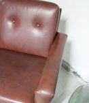 Paire de fauteuils vintage années 50 style P. Guariche