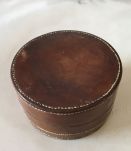 Rare ancien set verre metal pliable pour voyage 