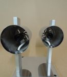 Applique murale double chromée