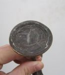 bougeoir érotique bronze patiné