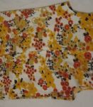 robe motif fleurs vintage