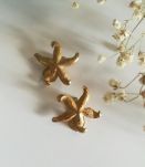 Boucle d'oreille étoile de mer