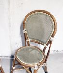 Lot de 10 Chaises bistrot vintage dans leur jus
