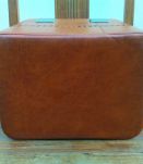 Vanity en vinyle marron 