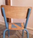 Chaise maternelle vintage